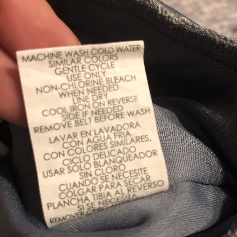 Speechless Strapless Watercolor Formal Dress Sz 5 - Picture 6 of 6